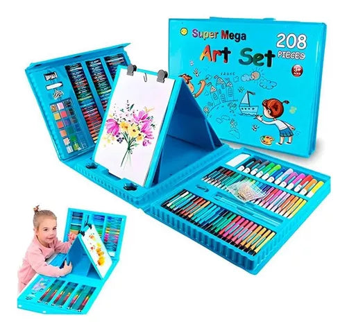 Set Kit De Arte Maleta X208 Piezas