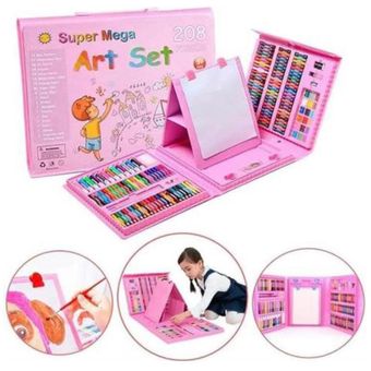 Set Kit De Arte Maleta X208 Piezas