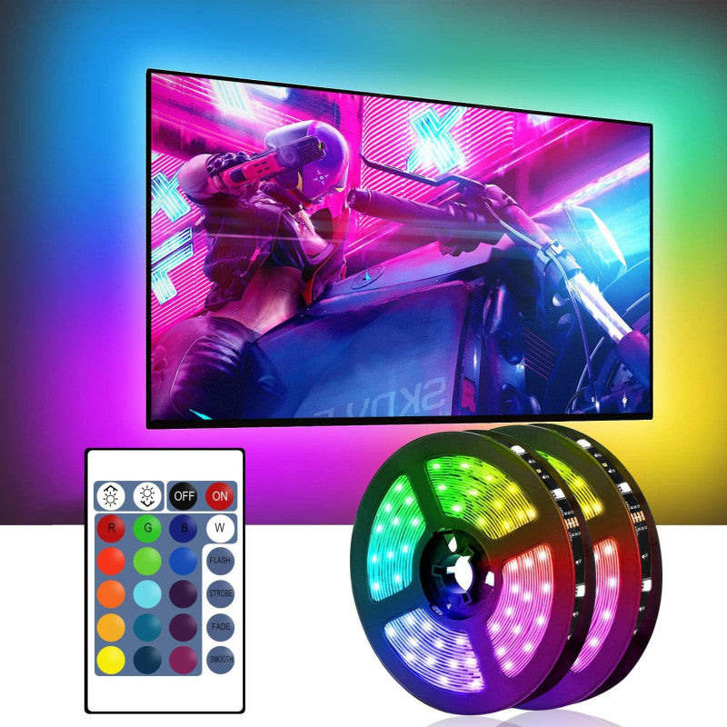 Cinta De Luz Led Rgb USB Bluetooth